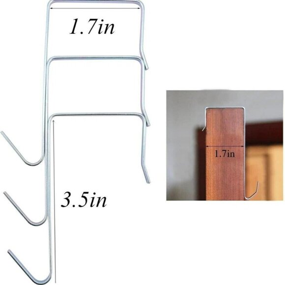 Over The Door Shoe Organizer Rack Hanging Storage Holder Hanger Bag Closet 24 - Picture 5 of 8